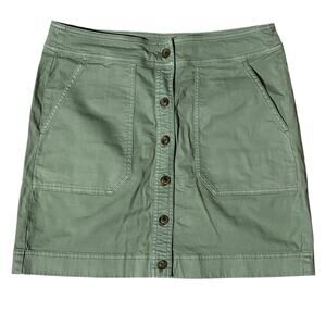 Vineyard Vines Skirt Seafoam Green Spring Summer Resort Vacation Button Preppy